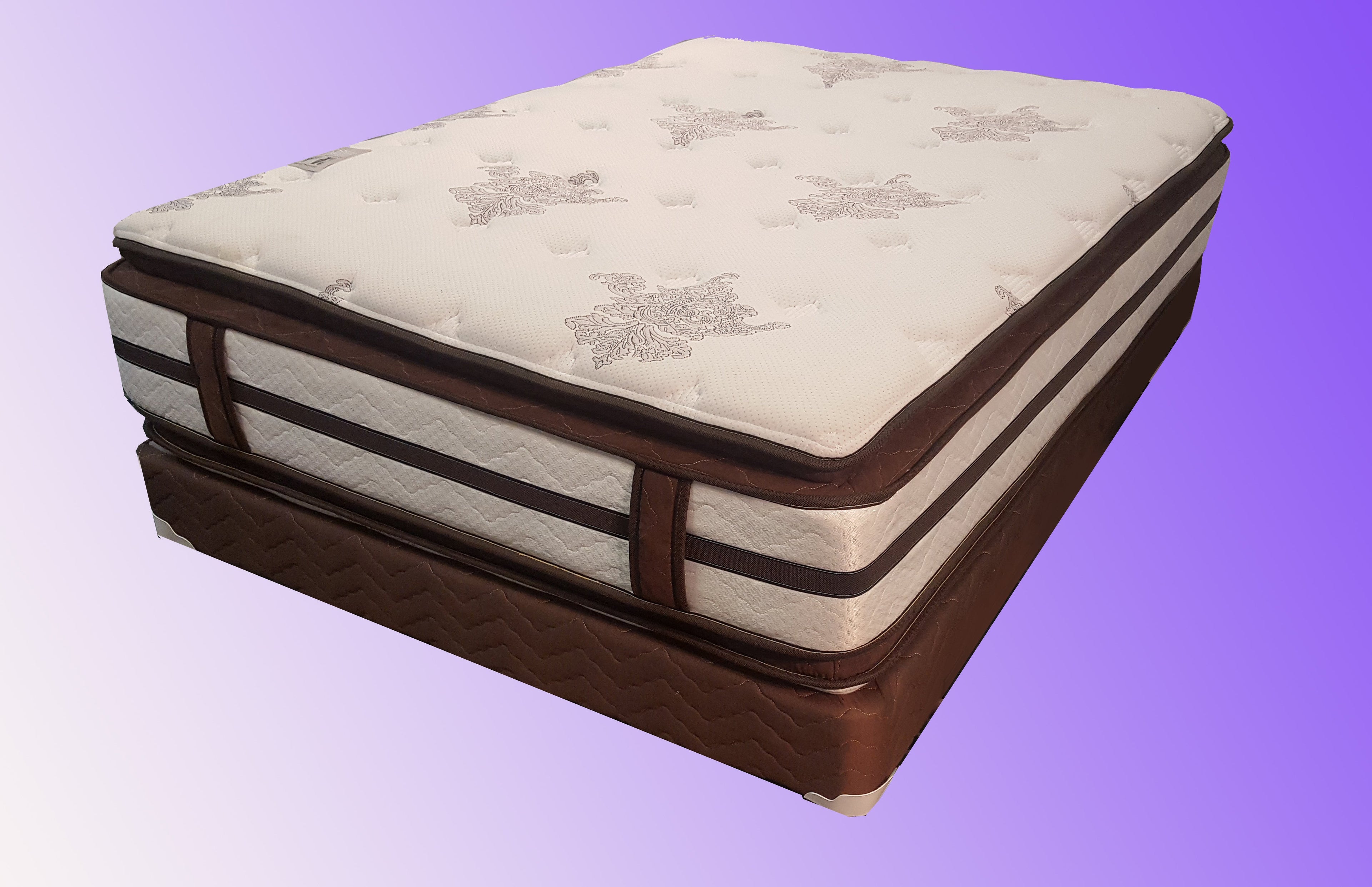 Matelas DW double face à plateau-coussin extra-doux