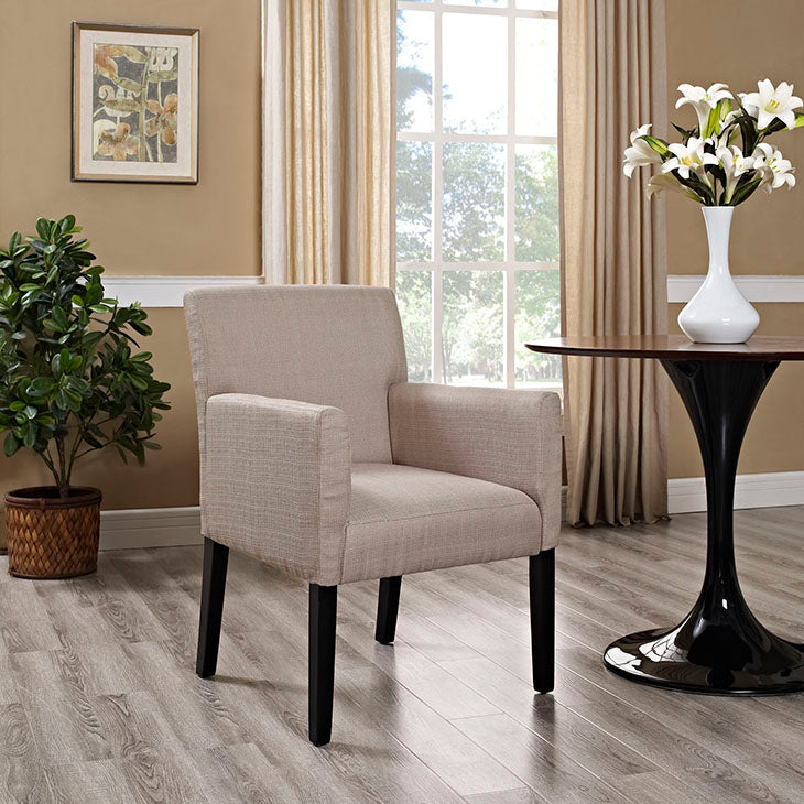 Fauteuil en tissu Ivy - Beige