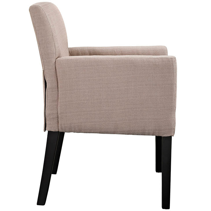 Fauteuil en tissu Ivy - Beige