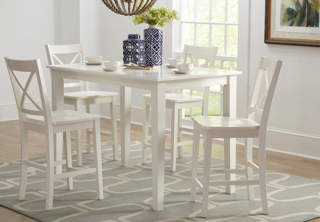 Ensemble de table et chaises Delray Pub - Plusieurs couleurs