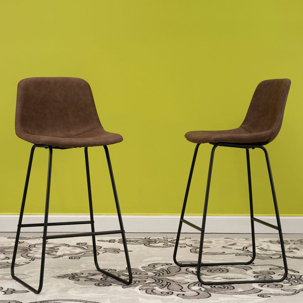 Tabouret de bar marron Essex