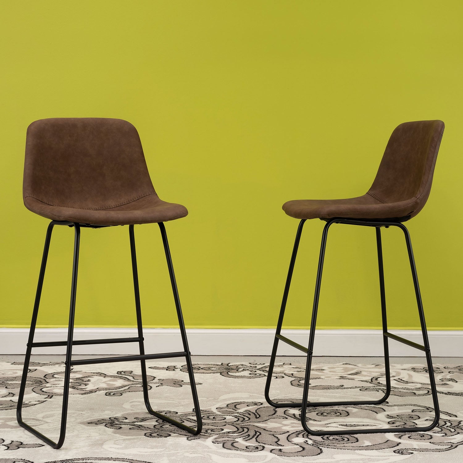 Tabouret de bar marron Essex