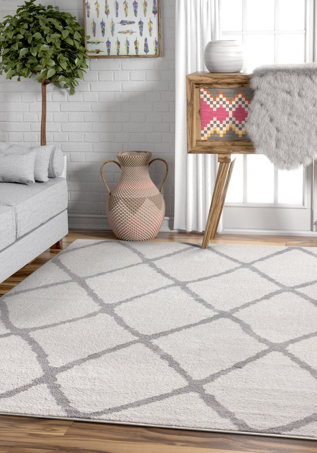 Blanc doux et moderne